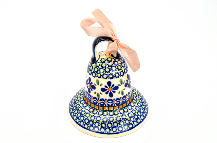 Clopotel din ceramica Joy, ceramica smaltuita, pictata manual, 11,4 cm [3]