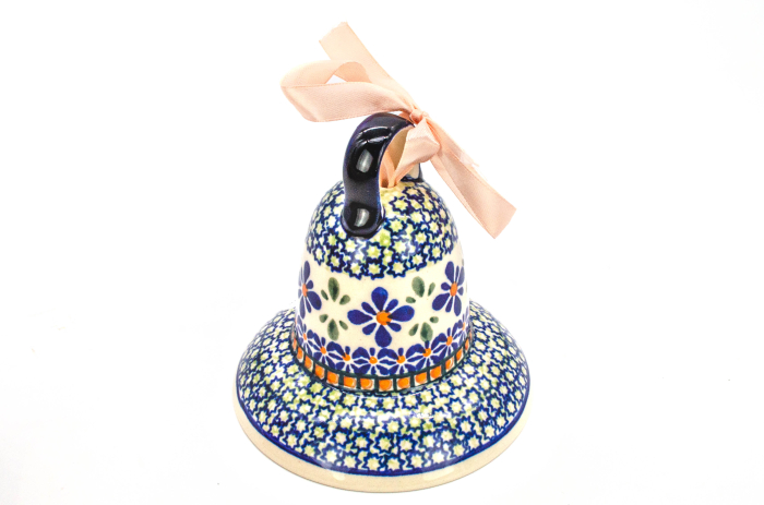 Clopotel din ceramica Joy, ceramica smaltuita, pictata manual, 11,4 cm [4]