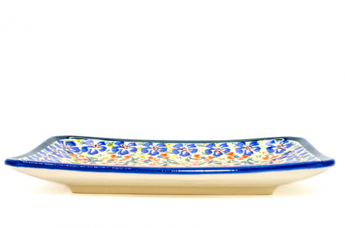 Farfurie desert, Garden of Eve, ceramica smaltuita, rotunda, intinsa , pictata manual, 18,3 x 12,3 cm [2]