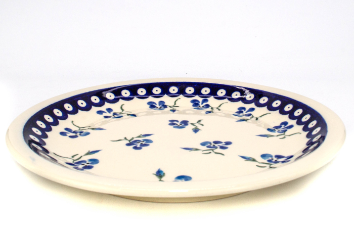 Farfurie intinsa, rotunda, Spring din ceramica smaltuita, pictata manual, 24,0 cm [3]