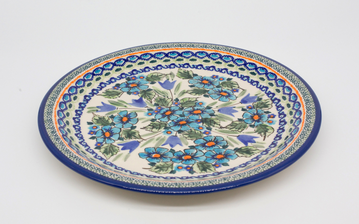 Farfurie rotunda intinsa Evangeline, ceramica smaltuita, pictata manual 27,2 cm [2]