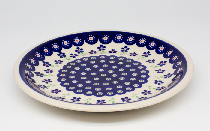 Farfurie rotunda intinsa Hope, ceramica smaltuita, pictata manual, 24,0 cm [2]