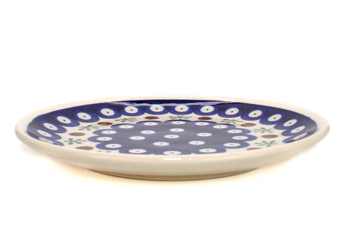Farfurie rotunda mica Blue Eyes Festive, ceramica smaltuita, pictata manual, 16,0 cm [4]