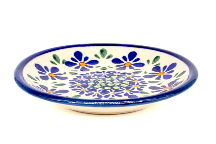 Farfurie rotunda mica Joy, ceramica smaltuita, pictata manual, 11,6 cm [4]