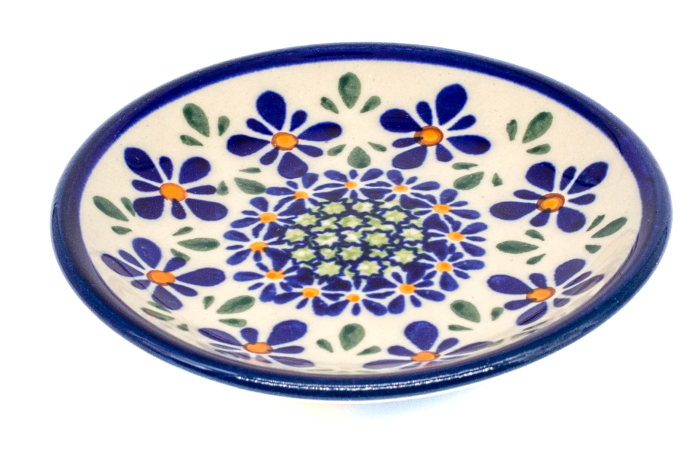 Farfurie rotunda mica Joy, ceramica smaltuita, pictata manual, 11,6 cm [2]