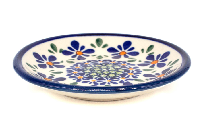 Farfurie rotunda mica Joy, ceramica smaltuita, pictata manual, 11,6 cm [3]