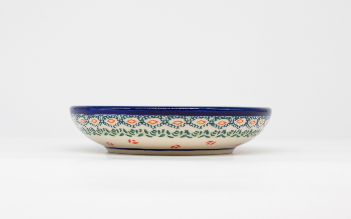 Farfurie rotunda mica Roses, ceramica smaltuita, pictata manual, 13,8 cm [4]