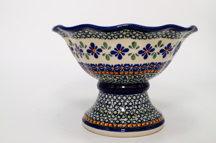 Fructiera Joy, ceramica smaltuita, pictata manual, 14,5 x 20,0 cm, volum 0,8 L [2]