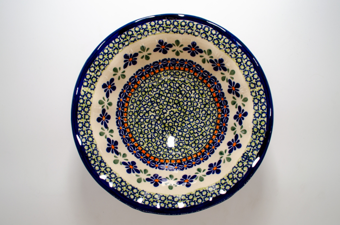 Fructiera Joy, ceramica smaltuita, pictata manual, 14,5 x 20,0 cm, volum 0,8 L [3]