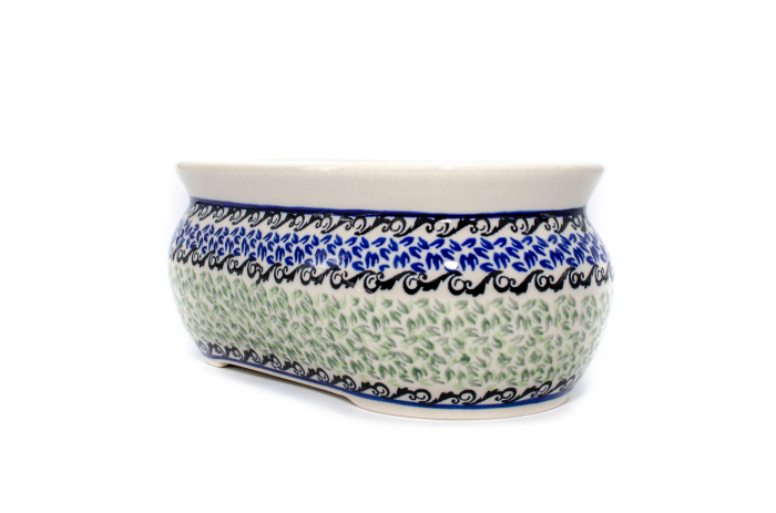 Ghiveci dublu Sweet Dreams, ceramica smaltuita, pictat manual, 21,0 x 12,0 x 8,8 cm [3]