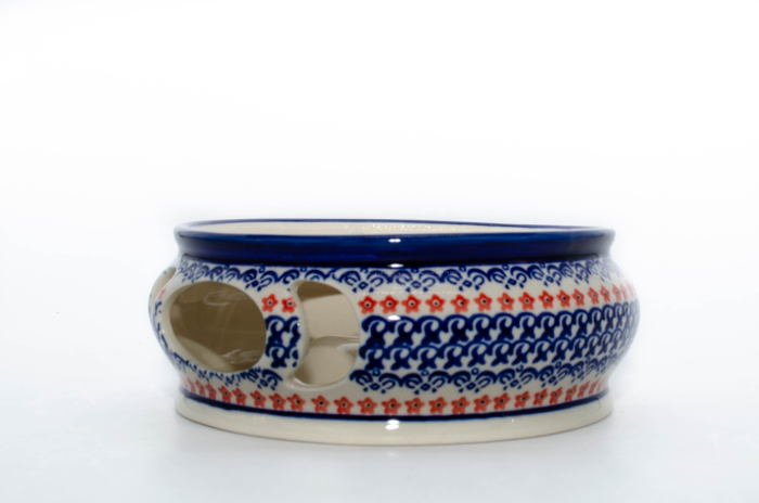 Incalzitor pentru ceai Autumn Garden, din ceramica smaltuita, pictat manual [3]