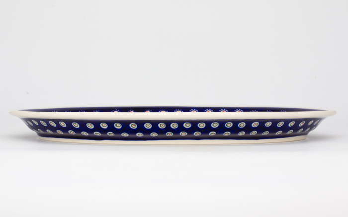 Platou oval pentru servire Hope, ceramica smaltuita, pictat manual, 22,0 x 35,4 cm [4]