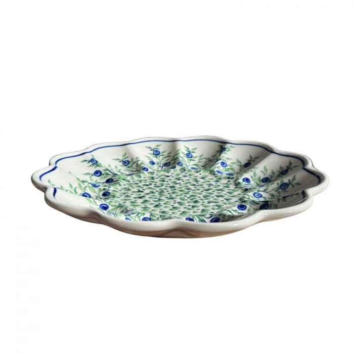 Platou pentru oua Berries, ceramica smaltuita, pictat manual, 24,0 cm [9]