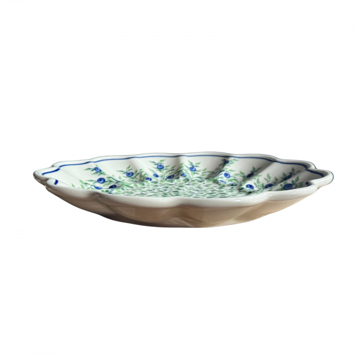 Platou pentru oua Berries, ceramica smaltuita, pictat manual, 24,0 cm [7]