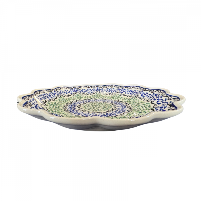 Platou pentru oua Sweet Dreams, ceramica smaltuita, pictat manual, 24,0 cm [6]