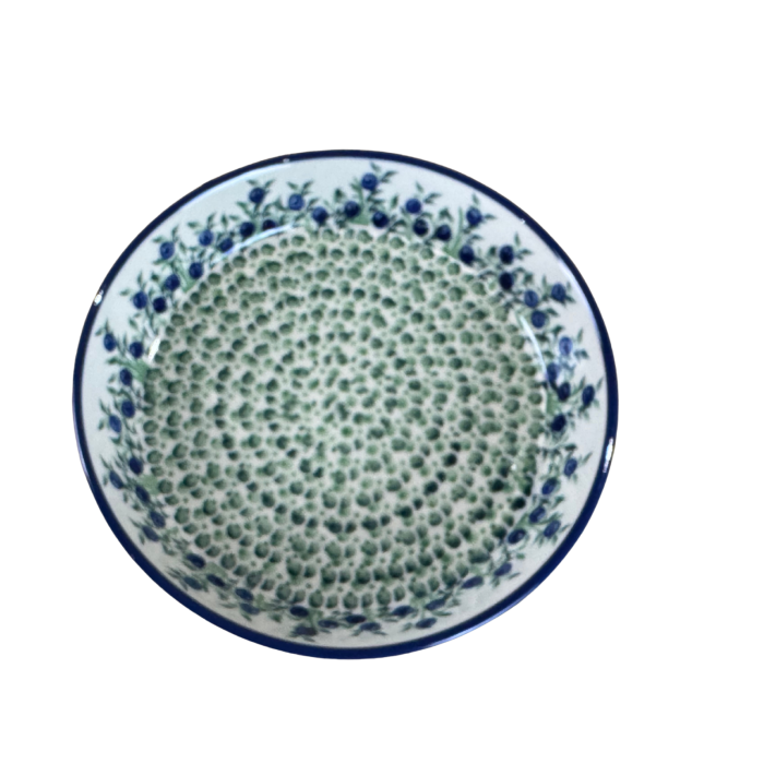 Platou rotund Berries, ceramica smaltuita, pictat manual, 24,5 cm, volum 1,2 L [3]