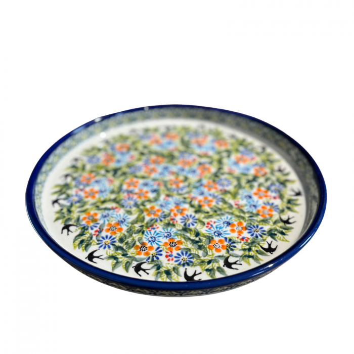 Platou rotund pentru servire Inspiration, ceramica smaltuita, pictat manual, 25,0 cm [5]