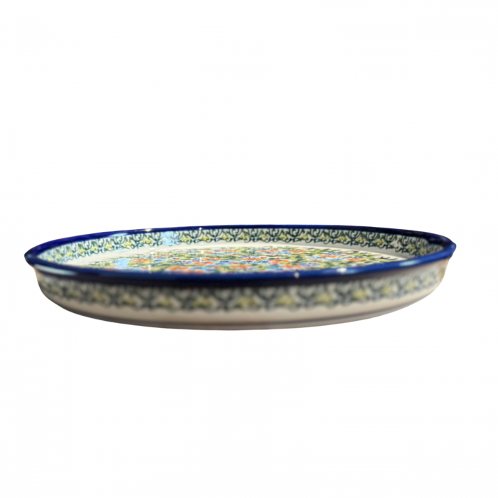 Platou rotund pentru servire Inspiration, ceramica smaltuita, pictat manual, 25,0 cm [4]
