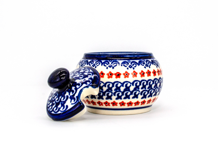 Recipient pentru zahar Autumn Garden, ceramica smaltuita, pictat manual, 150 ml [6]