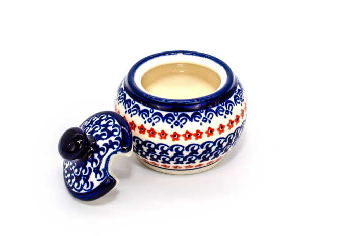Recipient pentru zahar Autumn Garden, ceramica smaltuita, pictat manual, 150 ml [3]