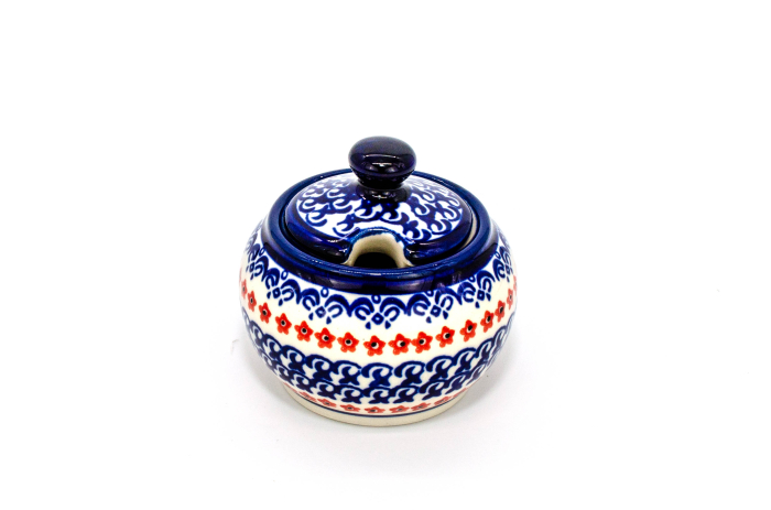 Recipient pentru zahar Autumn Garden, ceramica smaltuita, pictat manual, 150 ml [5]