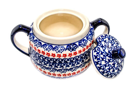 Recipient pentru zahar Autumn Garden, ceramica smaltuita, pictat manual, 350 ml [6]