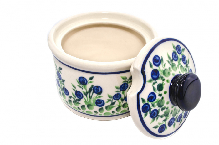 Recipient pentru zahar Berries, ceramica smaltuita, pictat manual, 400 ml [2]