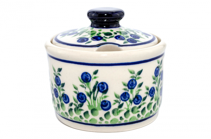 Recipient pentru zahar Berries, ceramica smaltuita, pictat manual, 400 ml [6]