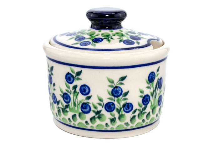 Recipient pentru zahar Berries, ceramica smaltuita, pictat manual, 400 ml [5]