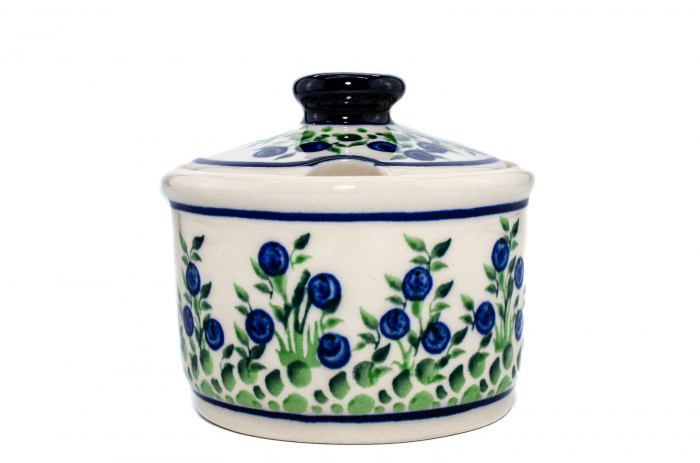 Recipient pentru zahar Berries, ceramica smaltuita, pictat manual, 400 ml [7]