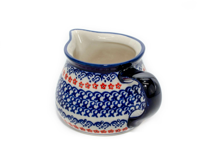 Recipient servire lapte Autumn Garden, ceramica smaltuita, pictat manual, 400 ml [2]