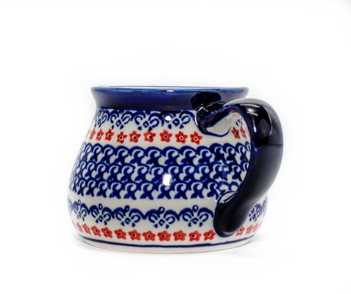Recipient servire lapte Autumn Garden, ceramica smaltuita, pictat manual, 400 ml [4]