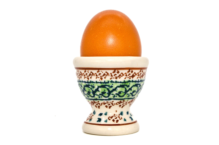 Suport pentru ou Garden in the wind, ceramica smaltuita, pictat manual, 5,5 x 6,0 cm [9]