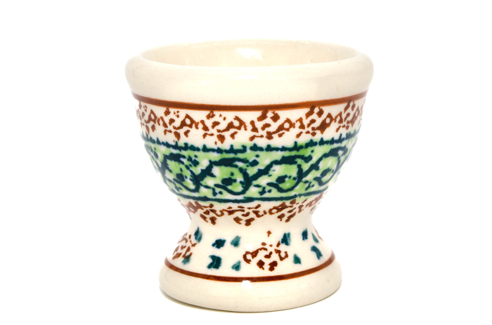 Suport pentru ou Garden in the wind, ceramica smaltuita, pictat manual, 5,5 x 6,0 cm [2]