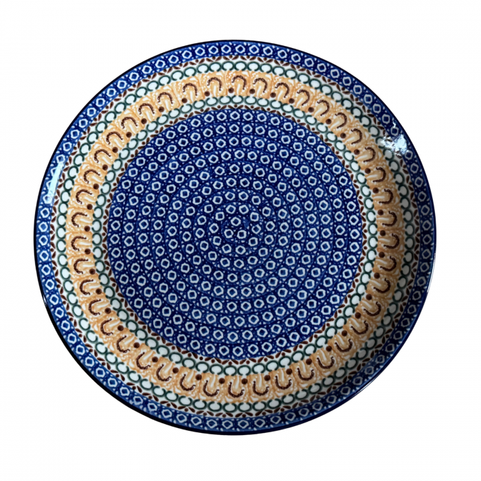 Suport tort cu picior, Morning Sunrise, ceramica pictata manual  13,5 X 30, 0 cm [7]