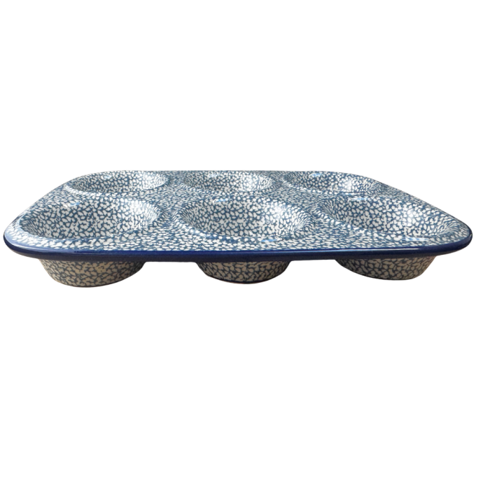 Tava briose Blue Sea, ceramica smaltuita, pictata manual, 29,0 x 20.0 cm [6]