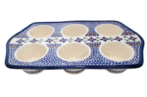 Tava briose ceramica smaltuita Joy, pictata manual, 22,2 x 37,8 cm [4]