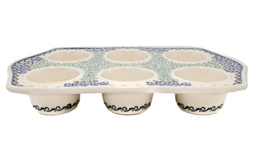 Tava briose ceramica smaltuita Sweet Dreams, pictata manual, 22,2 x 37,8 cm [3]