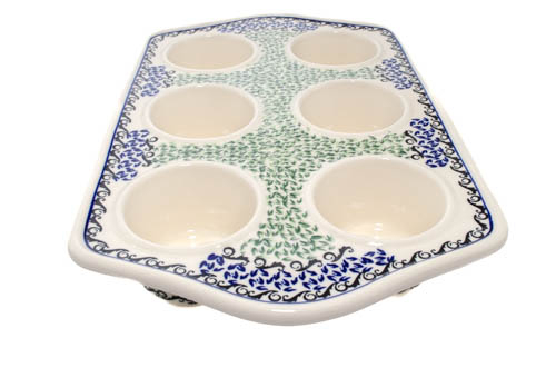 Tava briose ceramica smaltuita Sweet Dreams, pictata manual, 22,2 x 37,8 cm [4]