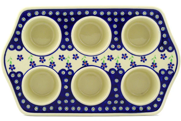 Tava briose Hope, ceramica smaltuita, pictata manual, 22,2 x 37,8 cm [2]