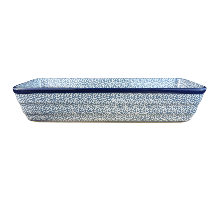 Tava chec Blue Sea, ceramica smaltuita, pictata manual, 31,0 X 12,0 cm [4]