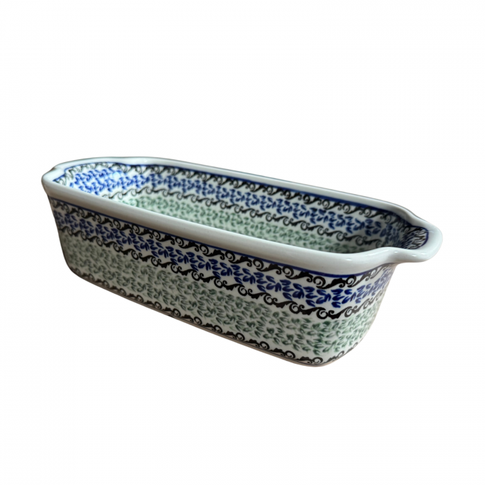 Tava cozonac Sweet Dreams, ceramica smaltuita, pictata manual, 26,5 x 12,5 cm, volum 1,0 L [7]