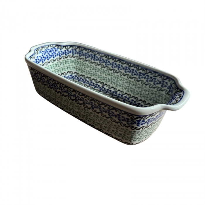 Tava cozonac Sweet Dreams, ceramica smaltuita, pictata manual, 26,5 x 12,5 cm, volum 1,0 L [2]