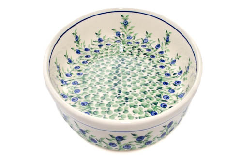 Tava ovala pentru copt Berries, ceramica smaltuita, pictata manual, 19,0 x 27,5 cm, volum 1,4 L [5]