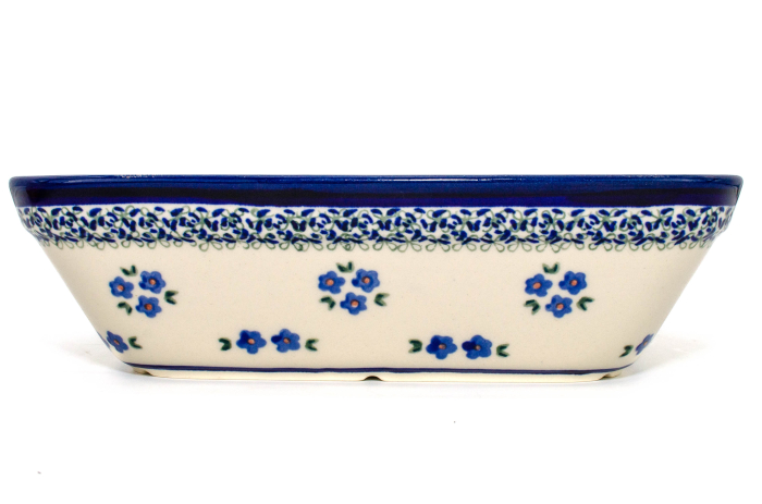 Tava pentru copt Confidence, dreptunghiulara,ceramica smaltuita, pictata manual, 21,8 x 25,7 cm, volum 2,0 L [4]