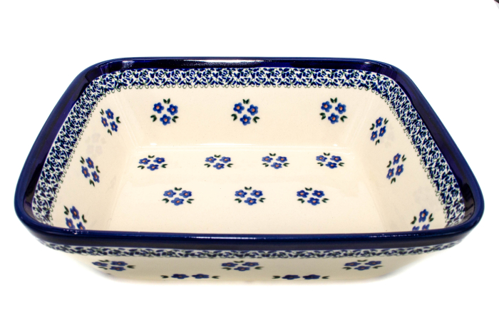 Tava pentru copt Confidence, dreptunghiulara,ceramica smaltuita, pictata manual, 21,8 x 25,7 cm, volum 2,0 L [5]
