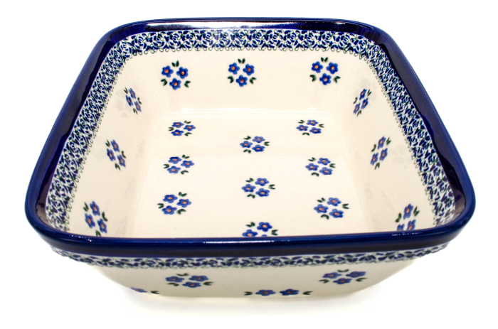Tava pentru copt Confidence, dreptunghiulara,ceramica smaltuita, pictata manual, 21,8 x 25,7 cm, volum 2,0 L [6]