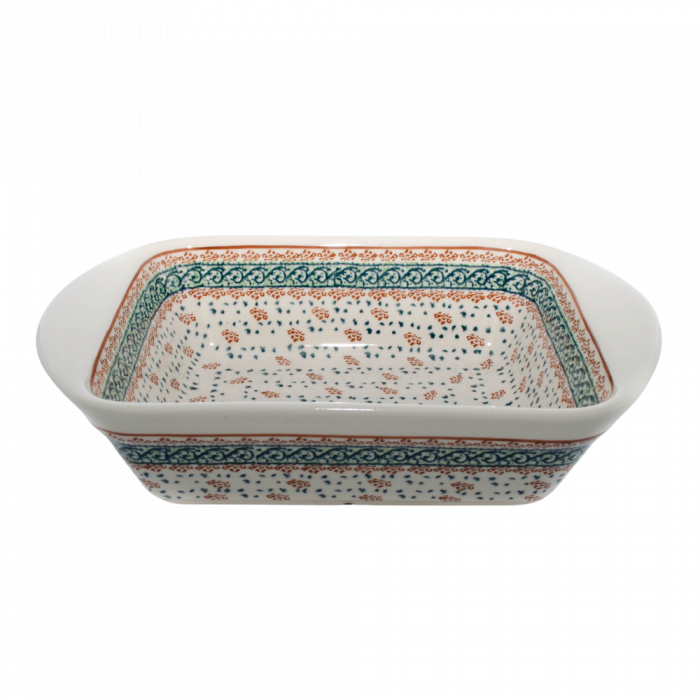 Tava pentru copt, Garden in the Wind, dreptunghiulara, ceramica smaltuita, pictata manual, 20,3 x 30,7 cm, volum 1,5 L [2]