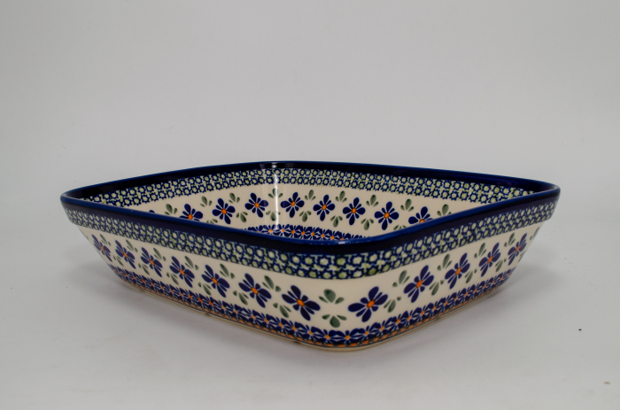 Tava pentru copt Joy, ceramica smaltuita, pictata manual, 24,7 x 30,6 cm, volum 2,7 L [3]