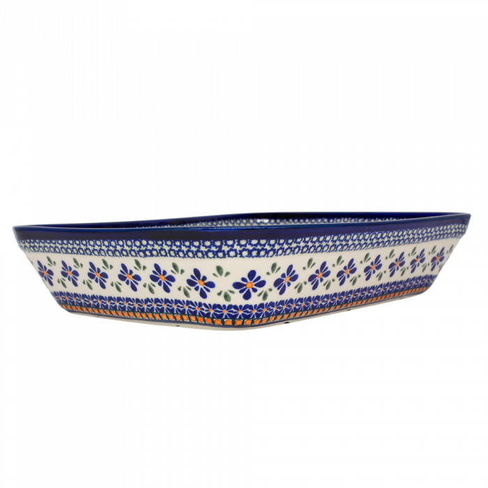 Tava pentru copt Joy, ceramica smaltuita, pictata manual, 27,5 x 33,3 cm, volum 3,4 L [4]